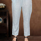 Sky Blue Silk Blend Kurta Set with Printed Motifs & Coordinated Dupatta