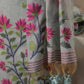 Creeper Floral Sky Blue Minakari Work Unstitched Soft Cotton Suit Set