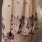Elegant Beige Muslin Cotton Unstitched Suit with Multicolour Weaving Dupatta