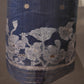 Floral Embroidery Midnight Blue Soft Cotton Unstitched Suit with Coordinated Dupatta
