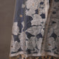 Floral Embroidery Midnight Blue Soft Cotton Unstitched Suit with Coordinated Dupatta