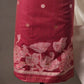 Floral Embroidered Rose Pink Soft Cotton Unstitched Suit with Coordinated Dupatta