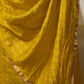 Warm Pista Green Chanderi Cotton Unstitched Suit with Embroidery With Sequence & Zari-line Dupatta