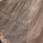 Cream Diamond Butti Jaal Print Cotton Unstitched Suit with Thread Work & Chiffon Dupatta