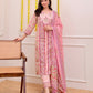 Morgan Silk Digital Print Kurta Set with Dupatta