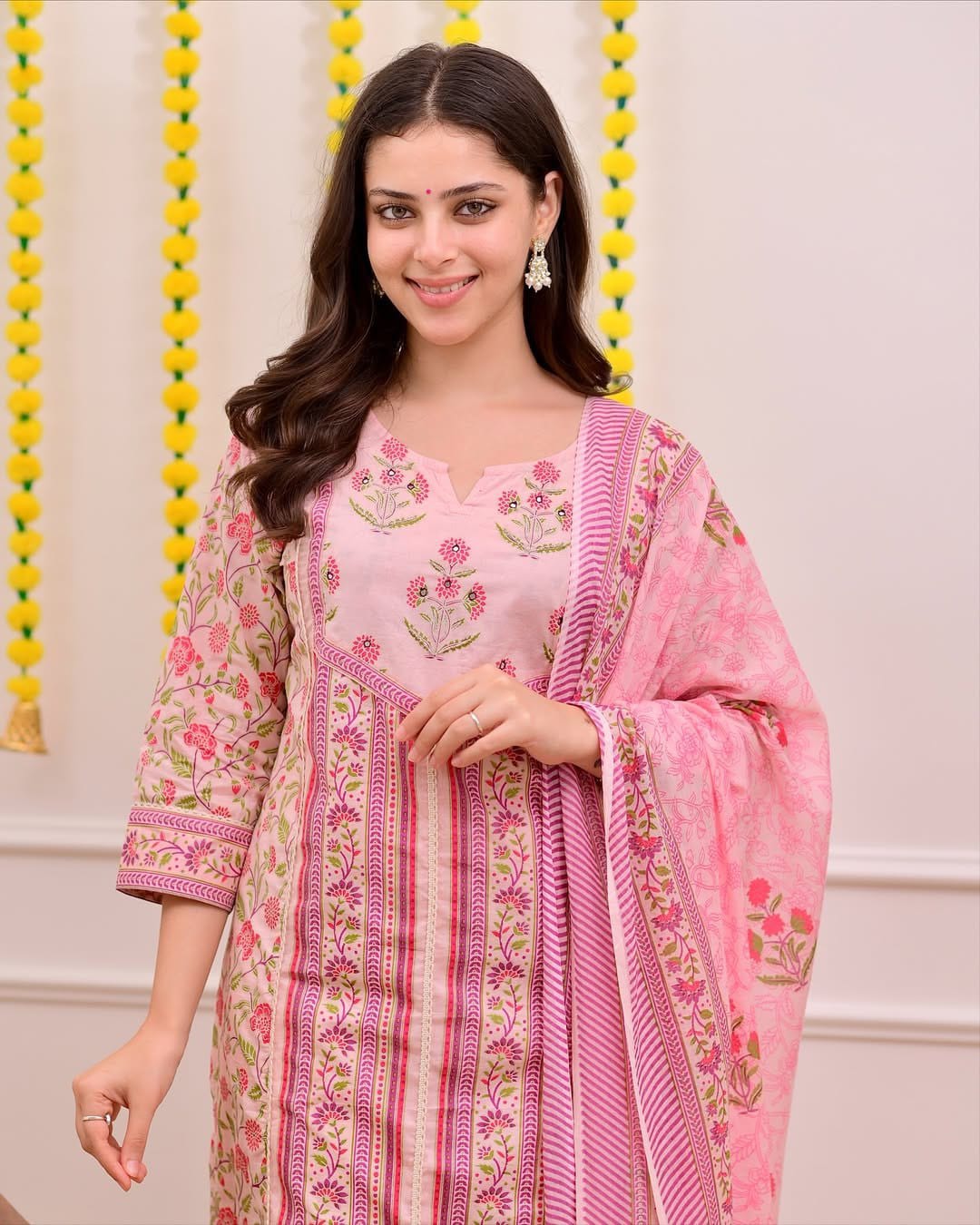 Morgan Silk Digital Print Kurta Set with Dupatta